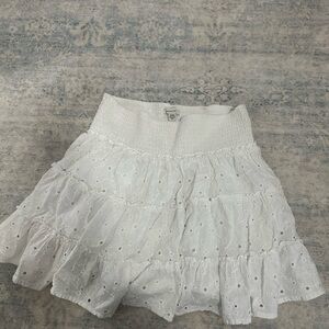 American Eagle Outfitters White  Skirt